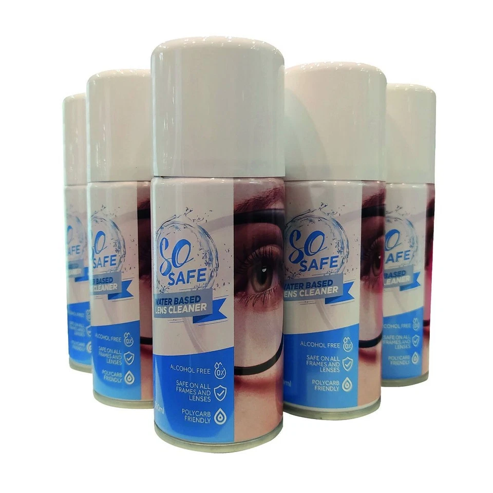 GOOPTICIANS Bondeye SO SAFE / ORGANIC Lens Cleaner Spectacle/Phone Cleaning Spray 150ml