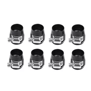 Abrazadera de acabado de manguera hexagonal LokoCar 6AN 8AN 10AN banda de tornillo manguera accesorios de cubierta de extremo - Imagen 1 de 30