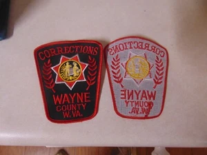 LAW ENFORCEMENT PATCH CORRECTIONS WAYNE COUNTY WEST VIRGINIA SEW ON - Picture 1 of 1