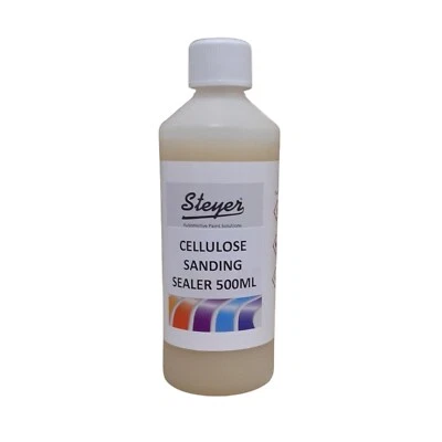 500ML Clear/Cream Coloured Sanding Cellulose Sealer & Primer MDF Wooden Surfaces - Image 1 of 2