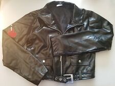 Chucky Universal Studios Child’s Play Movie Black Faux Leather Jacket with Heart