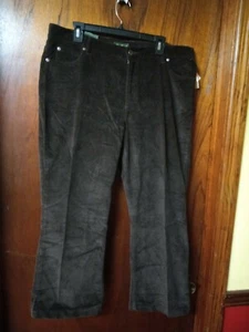 EddieBauer WOMANS Five Pocket Stretch Corduroy Pants 18 BROWN - Bild 1 von 6