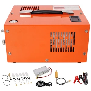PCP Air Compressor 12V DC 4500 Psi, Paintball 30MPa Portable, Rifle Pump 110V AC - Picture 1 of 15