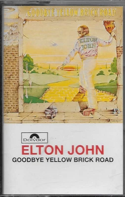 Elton John Goodbye Yellow Brick Road Cassette Tape 1973 Polydor Records NM - Image 1 of 4