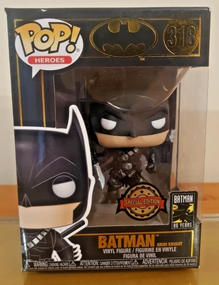 Funko Pop! Heroes 318 - Batman Special Edition 80 Years Anniversary - Immagine 1 di 4