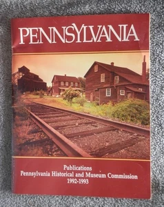 PENNSYLVANIA HISTORICAL AND MUSEUM COMMISSION: PUBLICATIONS 1992-1993 SC VGC - Picture 1 of 6