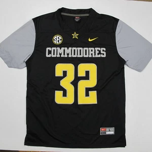 Vanderbilt Commodores Jersey  #32 Nike Black NCAA SEC Football Size L Fuller - Picture 1 of 12