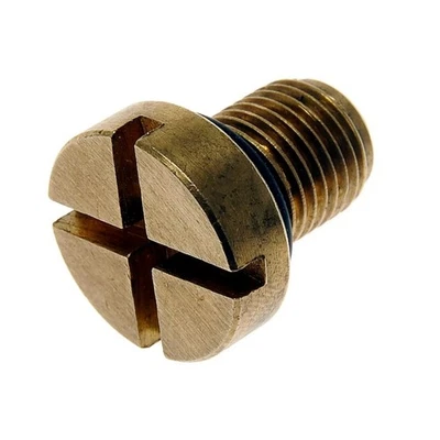 Tornillo purga refrigerante motor latón 1 pieza junta tórica para BMW 328i xDrive 2010-2016 Foto 1 de 4