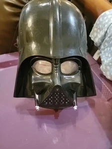 DARTH VADER Mask Helmet - Star Wars 2015 Rubies Costume Accessory MESH EYES - Picture 1 of 4