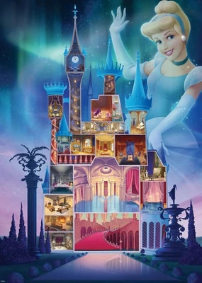 Ravensburger 12000259 - Disney Castles: Cinderella - 1000 pieces jigsaw puzzle – - Image 1 of 4