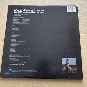 Pink Floyd The Final Cut 1983 LP Vinyl Columbia 38243 Roger Waters First Press - Picture 1 of 12