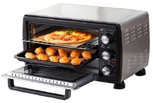Mini Horno 20 Litros Horno con Circulación de Aire 1380 W 3 en 1 Horno Pizza Mini Horno - Imagen 1 de 9