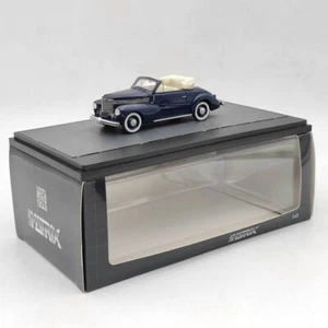 MATRIX-MODELS 1/43 1940 OPEL CAPITAN HEBMULLER CABRIOLET BLU MX41502-021 resina - Foto 1 di 6