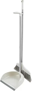 Roellgs broom and dustpan kit vertical long handle broom kit dustpan combinatio - Picture 1 of 7