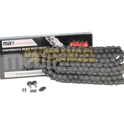 Black 520x110 O-Ring Drive Chain ATV Motorcycle MX 520 Pitch 110 Links - Image 1 of 3