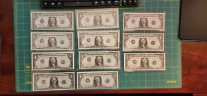 Complete District of 1995 1 Dollar Star Notes - Picture 1 of 1