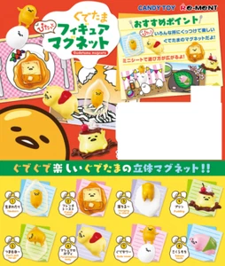 Sanrio Gudetama Pitatto Figura Imán Todos los 8 Tipos Set Re-MeNT Colaboración - Imagen 1 de 1