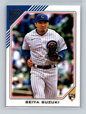 2022 Topps Gallery Seiya Suzuki Rookie #137 Chicago Cubs - Image 1 of 2