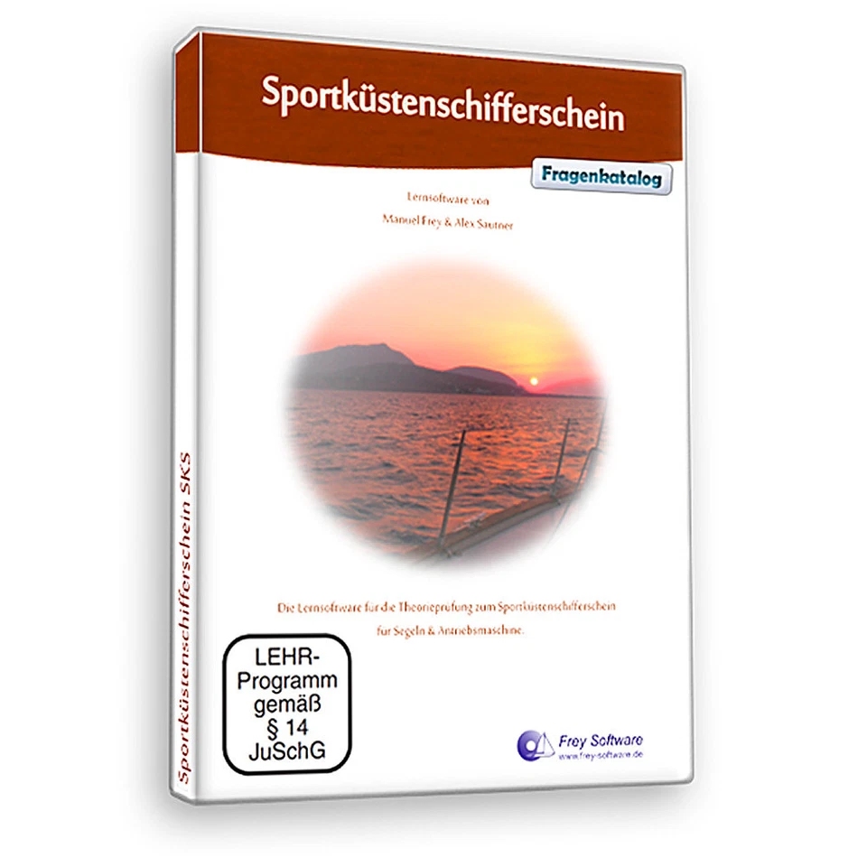 Lernsoftware Sportküstenschifferschein (SKS) # Software Boot PC CD Frey Software - Bild 1 von 1