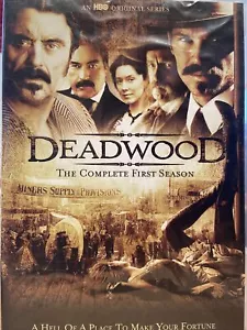 Deadwood - The Complete First Season (DVD, 2015, 6-Disc Set) Timothy Olyphant - Picture 1 of 3