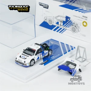 Modellino auto pressofuso Tarmac Work 1:64 RS200 Lombard RAC Rally 1986 - Foto 1 di 6