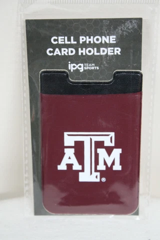 Texas A&M University Aggies Cell Phone Card Holder Wallet NCAA ipg Team Sports Cover