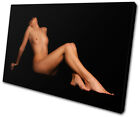 Erotic Nude Sexy Female SINGLE CANVAS WALL ART Picture Print VA