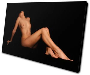 Erotik Akt Sexy Frau EINZELNE LEINWANDKUNST Bilddruck VA - Bild 1 von 1