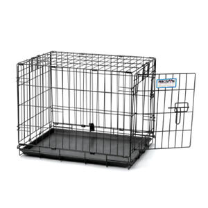 Precision Pet Products ProValu 1 Door Wire Dog Crate Bl