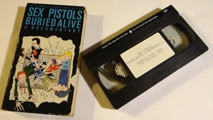 Sex Pistols - Buried Alive - A Documentary 1978 VHS VG-EX Very Rare! - Imagen 1 de 4