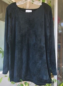 Gr. 1X oder 2X Damen Plus Neu David Dart Smaragd Chenille Pullover 118 $ WEICH - Bild 1 von 7