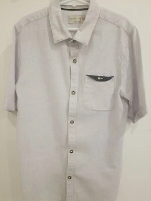 Zara Blue Short Sleeve Boys Shirt Size 9/10 - Image 1 of 4