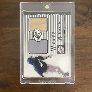2000 SPx Winning Jersey & Bat Materials Tony Gwynn #WM-TG HOF Baseball Card - Picture 1 of 4