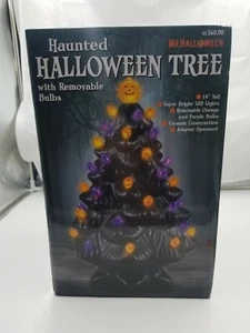 Mr. Halloween Haunted Halloween Tree with Removable Bulbs - Picture 1 of 7