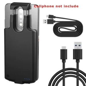 For Samsung Galaxy A20 2019 Type-C Backup Battery Power Bank Charger Case Cover - Picture 1 of 5