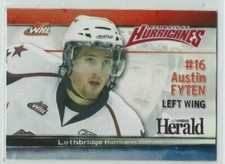 2009-10 Lethbridge Hurricanes (WHL) Austin Fyten (Eispiraten Crimmitschau)