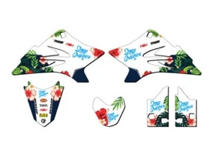 2006-2022 TTR 50 TROPIC White Senge Graphics Kit Compatible with Yamaha - Picture 1 of 10
