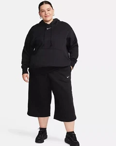 New Nike Sportswear High-Rise CROP Leg Sweatpants FB8418-010 Size 3X NWT Wide - Picture 1 of 10
