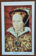 1937 Allen's Confectionery Card - Kings And Queens of England #22 Mary I.