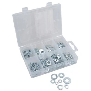 Lavadoras surtidas métricas de resorte y plano 5 mm / 6 mm / 8 mm / 10 mm 210 piezas - Imagen 1 de 6