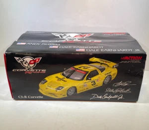 1/18 ACTION #3 ANDY PILGRIM DALE EARNHARDT JR 2001 Corvette C5-R Racing GM Plus - Picture 1 of 22
