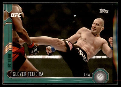 2015 Topps UFC MMA Chronicles GREEN Parallel #160 Glover Teixeira #185/288 - Image 1 of 2