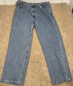 VTG Levis 550 Relaxed Fit Jeans Men 38x30 (Actual 38x30) Red Tab Made In USA - Picture 1 of 8