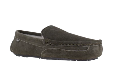Ciabatte mocassino uomo Clarks Waxby Chale scamosciate slip on