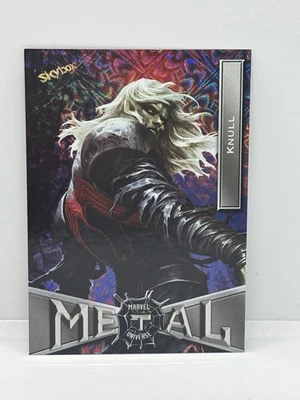 2022 Upper Deck Marvel Metal Universe Spider-Man Grandiose Knull #42 - Image 1 of 2