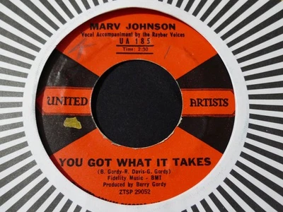 MARV JOHNSON-YOU GOT WHAT IT TAKES-U.ARTISTS - Image 1 of 2