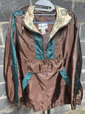 Chaqueta cortavientos Westport vintage marrón - talla L - ¡NUEVA SIN ETIQUETAS! Foto 1 de 3