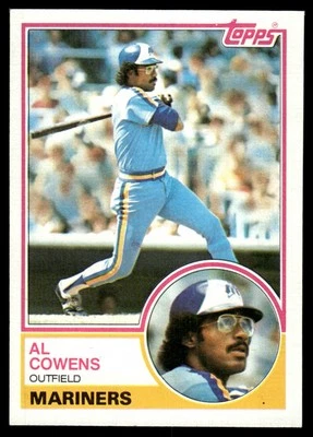 1983 Topps Al Cowens Seattle Mariners #763 - Image 1 of 2