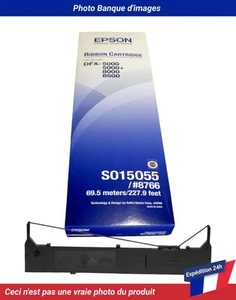 C13S015055 EPSON DFX-5000 Ruban Noir - Photo 1/4
