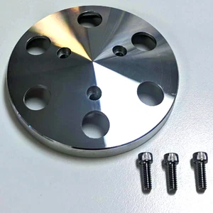 Cubierta frontal de embrague de compresor de aire acondicionado estilo arena 508 de aluminio mecanizado - Imagen 1 de 5